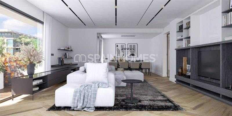 4-Bedroom Flat near Turo Park in Sairra Barcelona