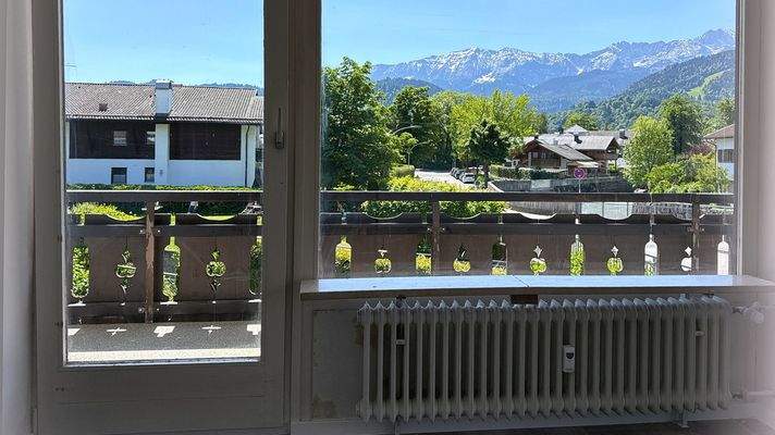 Wohnzimmer Ausblick Süd