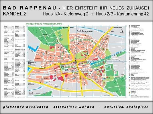 Kandel 2 - Stadtplan Bad Rappenau