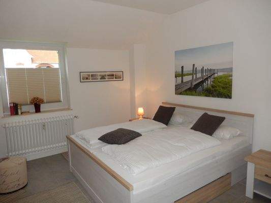 1 von 2 Schlafzimmern im Obergeschoss