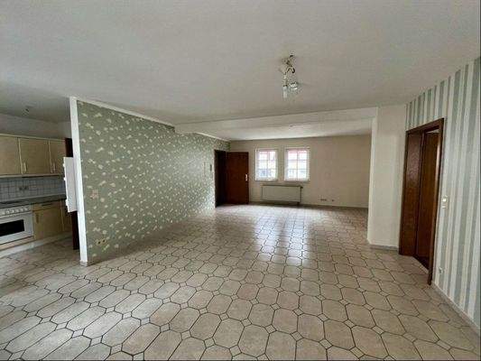 Wohnbereich mit Küche