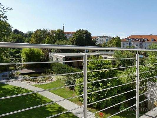 Blick vom Schlafzimmerbalkon