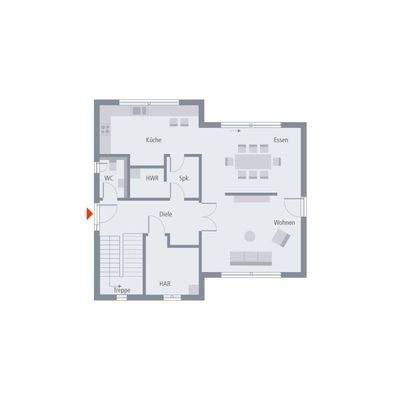 Grundriss Erdgeschoss