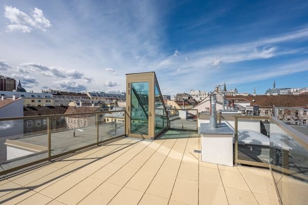 Dachterrasse mit 360° Blick