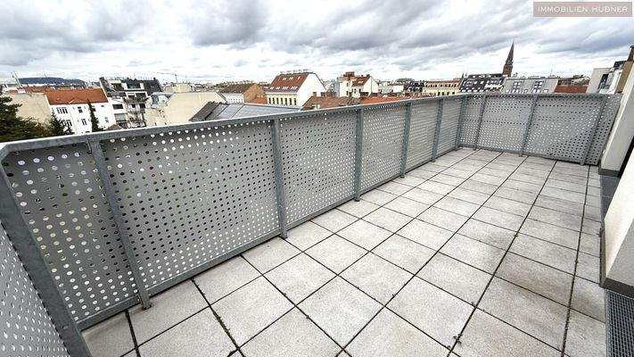 Terrasse auf Wohnebene