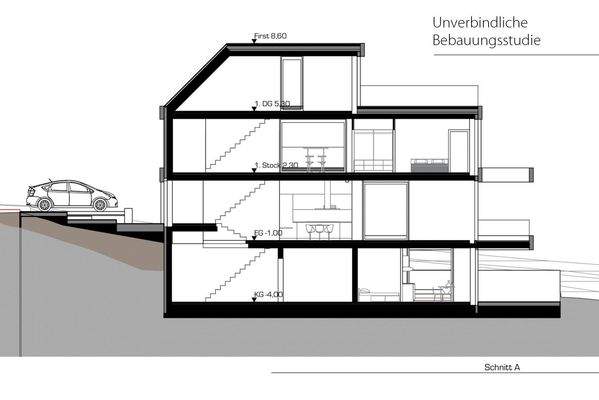 Unverbindliche Bebauungsstudie
