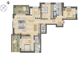 Grundriss ETW 4
