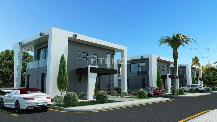 Villas with Pools in a Complex in Karşıyaka Girne