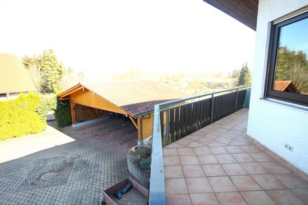 Balkon vom Flur Ostseite
