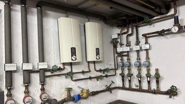 Durchlauferhitzer für OG und DG