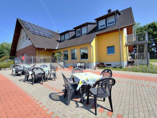 Terrassenbereich vor dem Haus