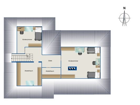 Grundriss Dachgeschoss