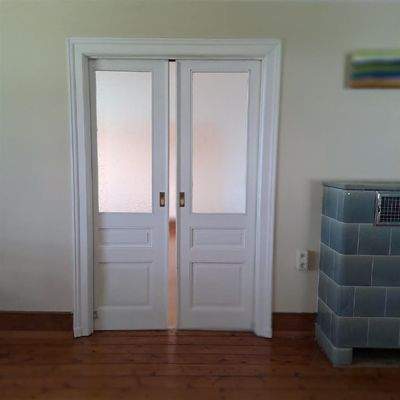 doppelflügelige Schiebetür