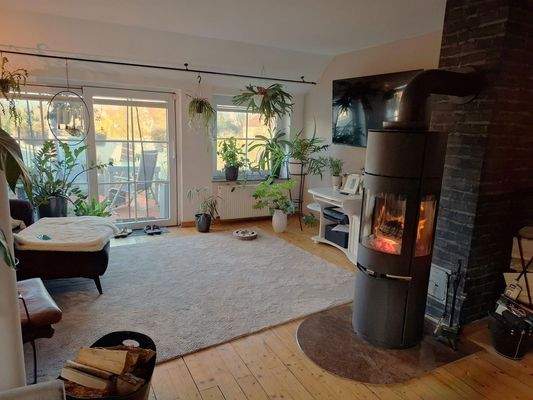 aktuelles Bild mit neuer Kamin