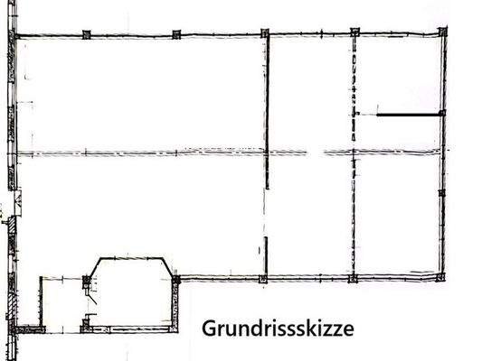 Grundrissskizze
