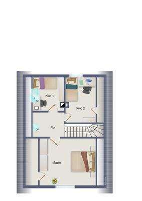 Grundriss Obergeschoss