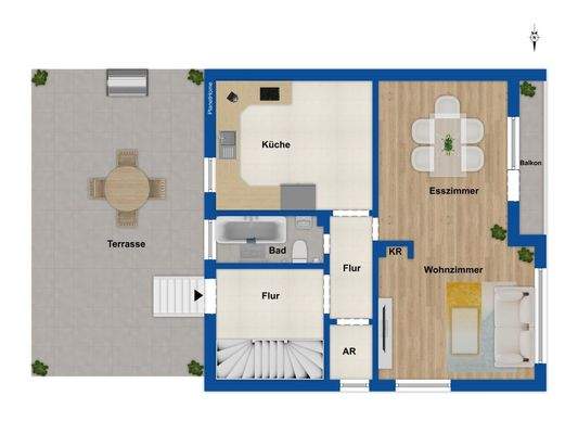 Grundriss Erdgeschoss