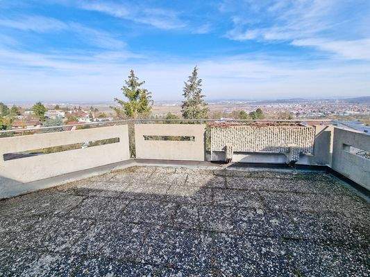 Balkon mit traumhafter Aussicht