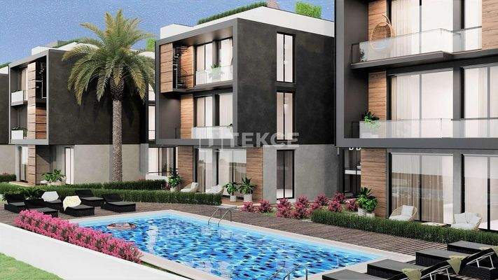 Apartments in a Complex with a Pool in North Cyprus Girne