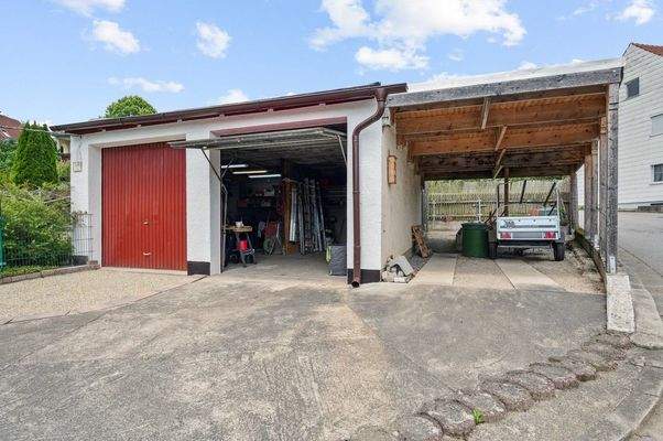 Garage + Carport