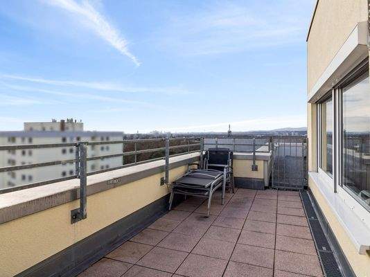 Terrasse Richtung Westen