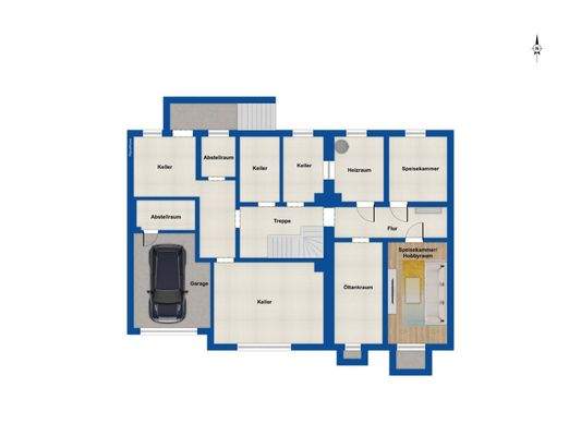 Grundriss Kellergeschoss