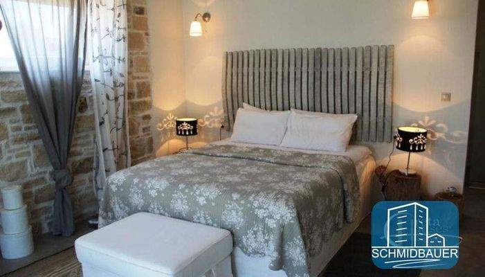 Kreta, Pitsidia: Wunderbare Villa mit Pool und Blick auf die Berge von Psiloritis