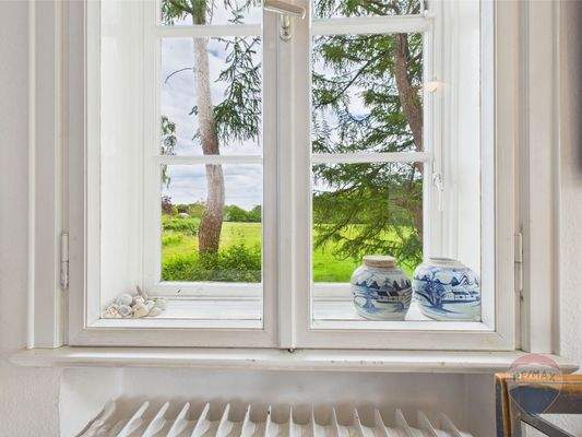 Ausblick aus dem Esszimmer