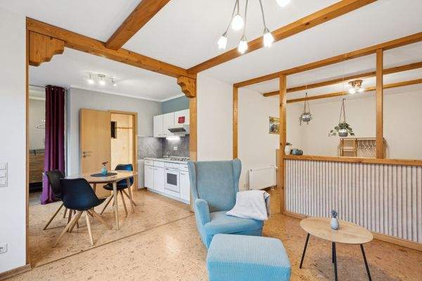 Einliegerwohnung Wohn- und Küchenbereich