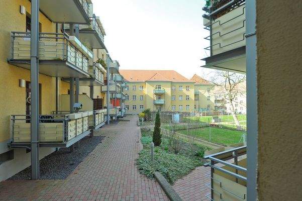 Aussicht in Innenhof