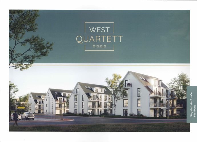 WEST-Quartett - Exklusive Neubau 2-Zimmer Wohnungen