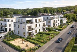 Erlenweg 1 GmbH visualisert Ansicht Vogelperspektive