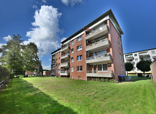 Rückansicht mit Garten