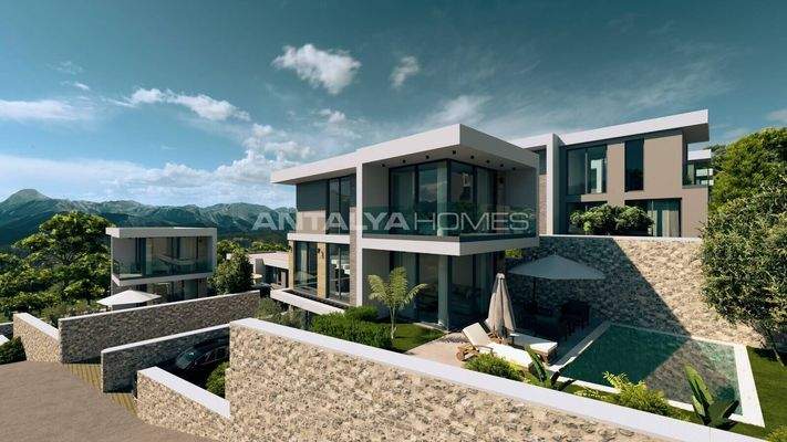 Elegant Villas with Private Pool and Garden in Kalkan