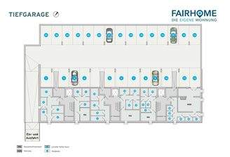 Tiefgaragenplan Haus 2