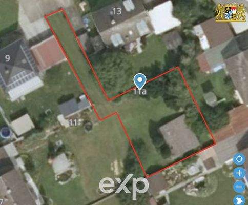 Luftaufnahme Bayernportal (nicht maßstabsgetreu)