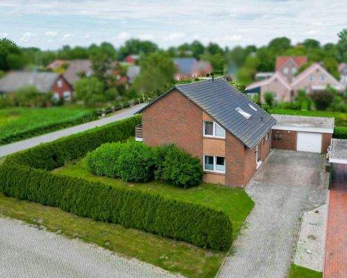 Luftaufnahme Haus Seitenansicht