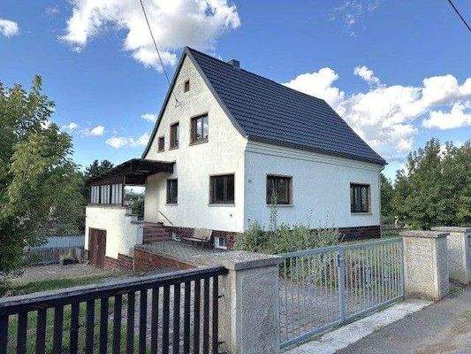 Zufahrt, Zuweg, Vorderansicht Haus