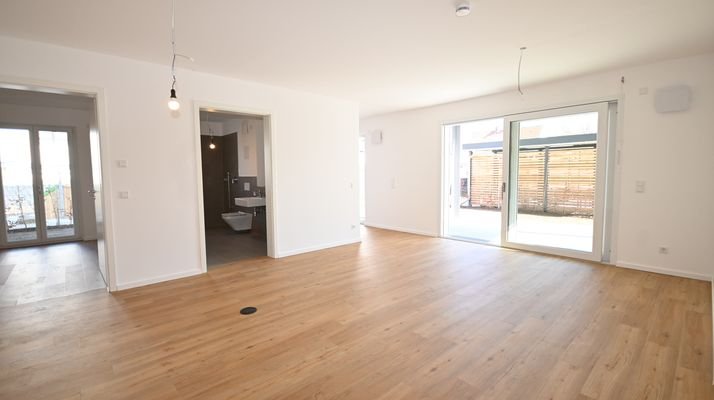 Moderne, offene Grundrissgestaltung
