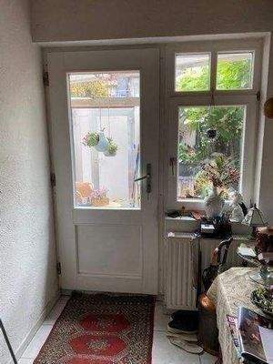 Ausgang in den Garten