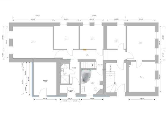 Wohnungsgrundriss (Erdgeschoss)