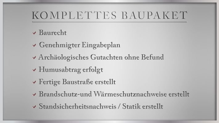 Komplettes Baupaket