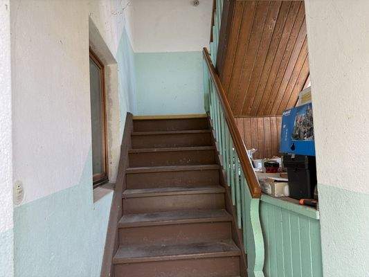 Treppenaufgang zum OG