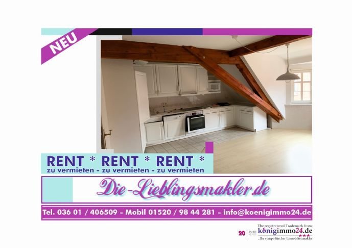 ** 2-ZKB Maisonette-Wohnung mit EBK **