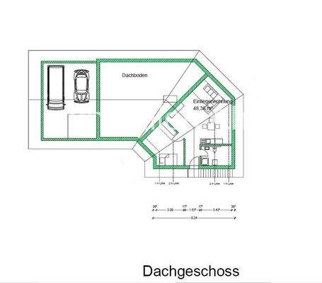 Grundriss Dachgeschoss