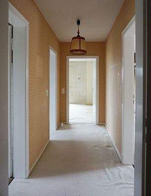 Flur zum „Schlaftrakt“