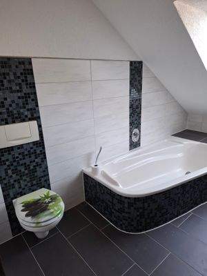 Bad auf Ebene Schlafzimmer