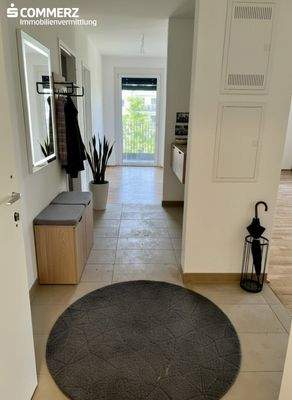 Beispiel-Einrichtung Vorraum (KI-generiert)