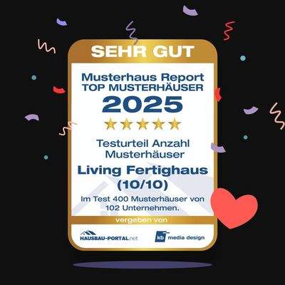 Eine 10 von 10 im Musterhaus