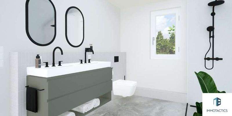 Tageslichtbadezimmer